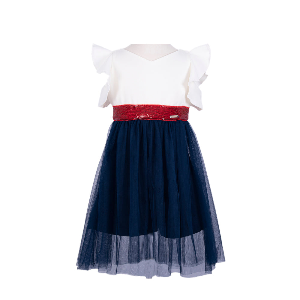 Amaya Navy Dress