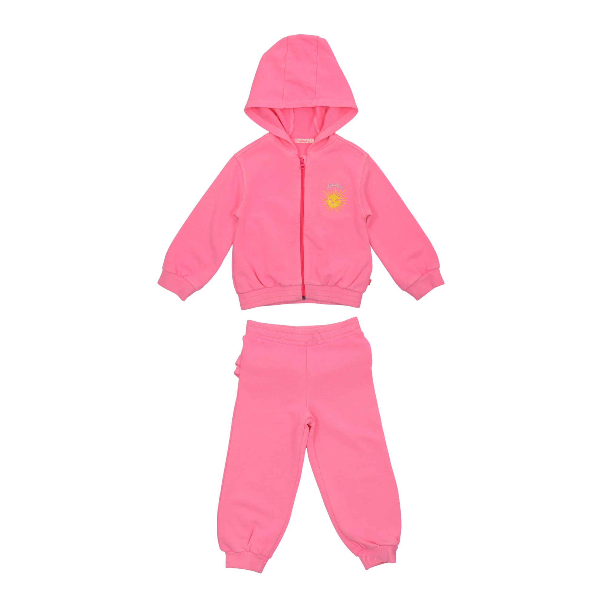 Billieblush Kids Baby Girl's  Neon Pink Jogging Suit