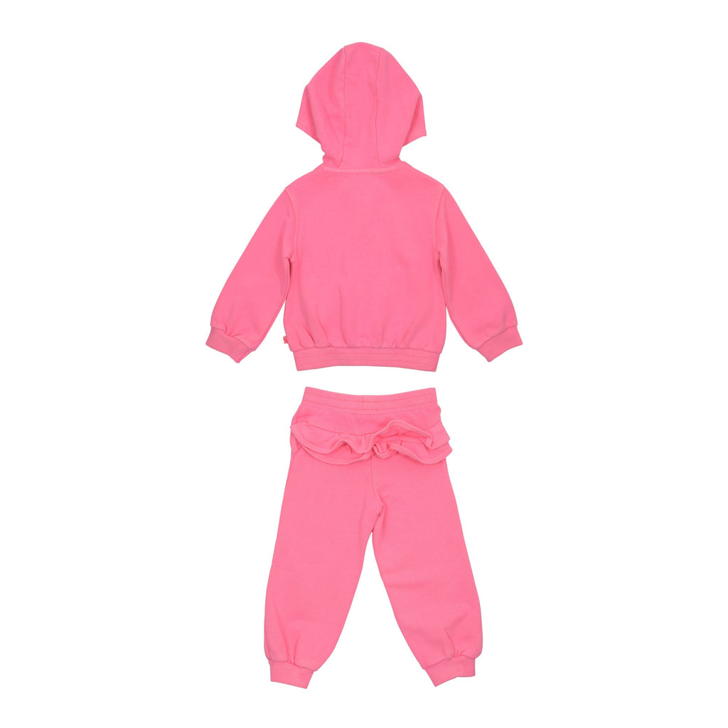 Billieblush Kids Baby Girl's  Neon Pink Jogging Suit