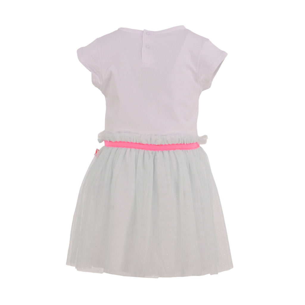 Billieblush Kids Girl's Bird Print Tulle Dress