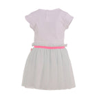 Billieblush Kids Girl's Bird Print Tulle Dress