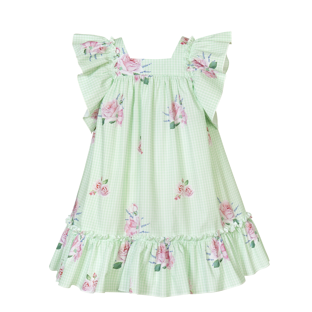 Balloon Chic Mint Printed Dress