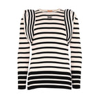 Elisabetta Franchi Kids Set Top & Trousers White & Black