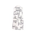 Elisabetta Franche Rose Gold & White Dress