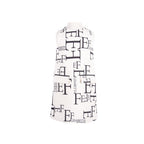 Elisabetta Franche Rose Gold & White Dress