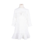 Elisabetta Franche Ivory Dress