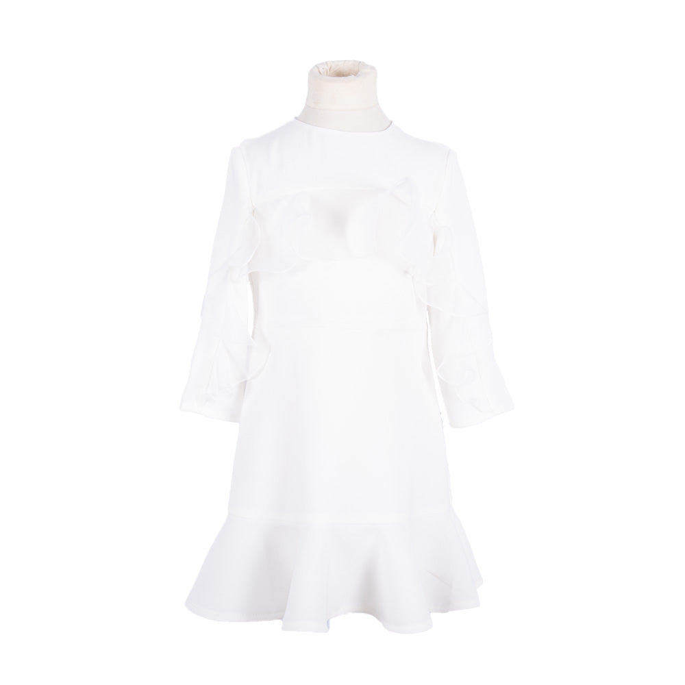 Elisabetta Franche Ivory Dress