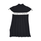 Elisabetta Franchi Kids Girl's Logo Print Black Dress