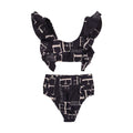Elisabetta Franchi Kids Girl's Black Swimsuit