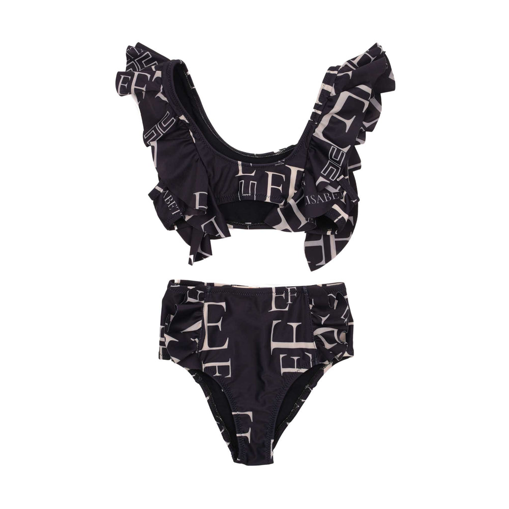 Elisabetta Franchi Kids Girl's Black Swimsuit