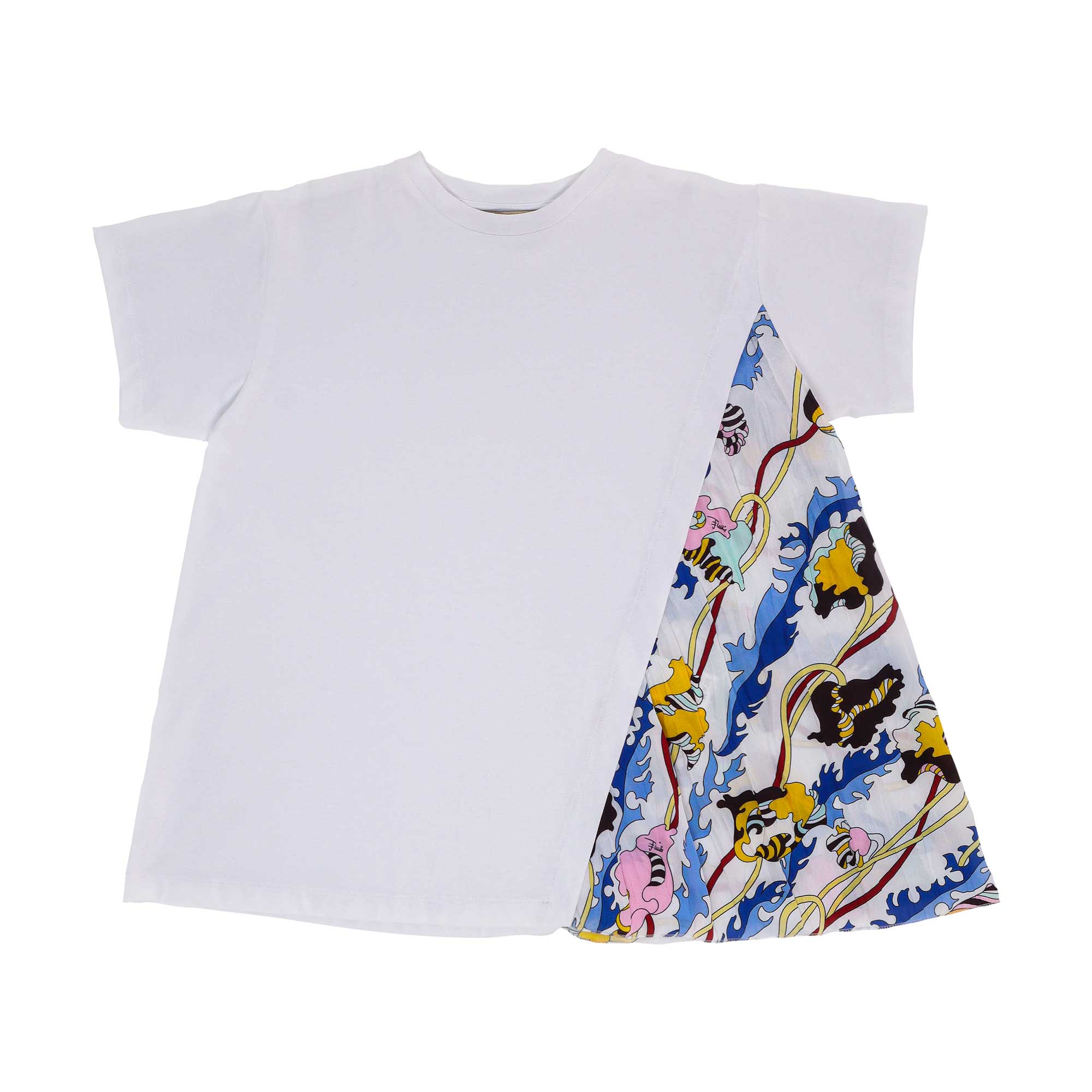 Emilio Pucci Contrast Panel Red T-Shirt Dress SS22