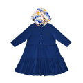 Emilio Pucci Hooded Blue Dress SS22