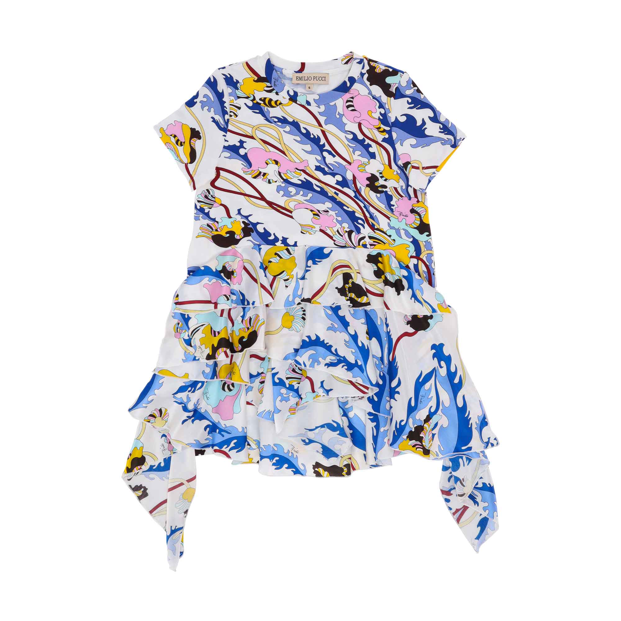Emilio Pucci Graphic Print T-Shirt Dress SS22