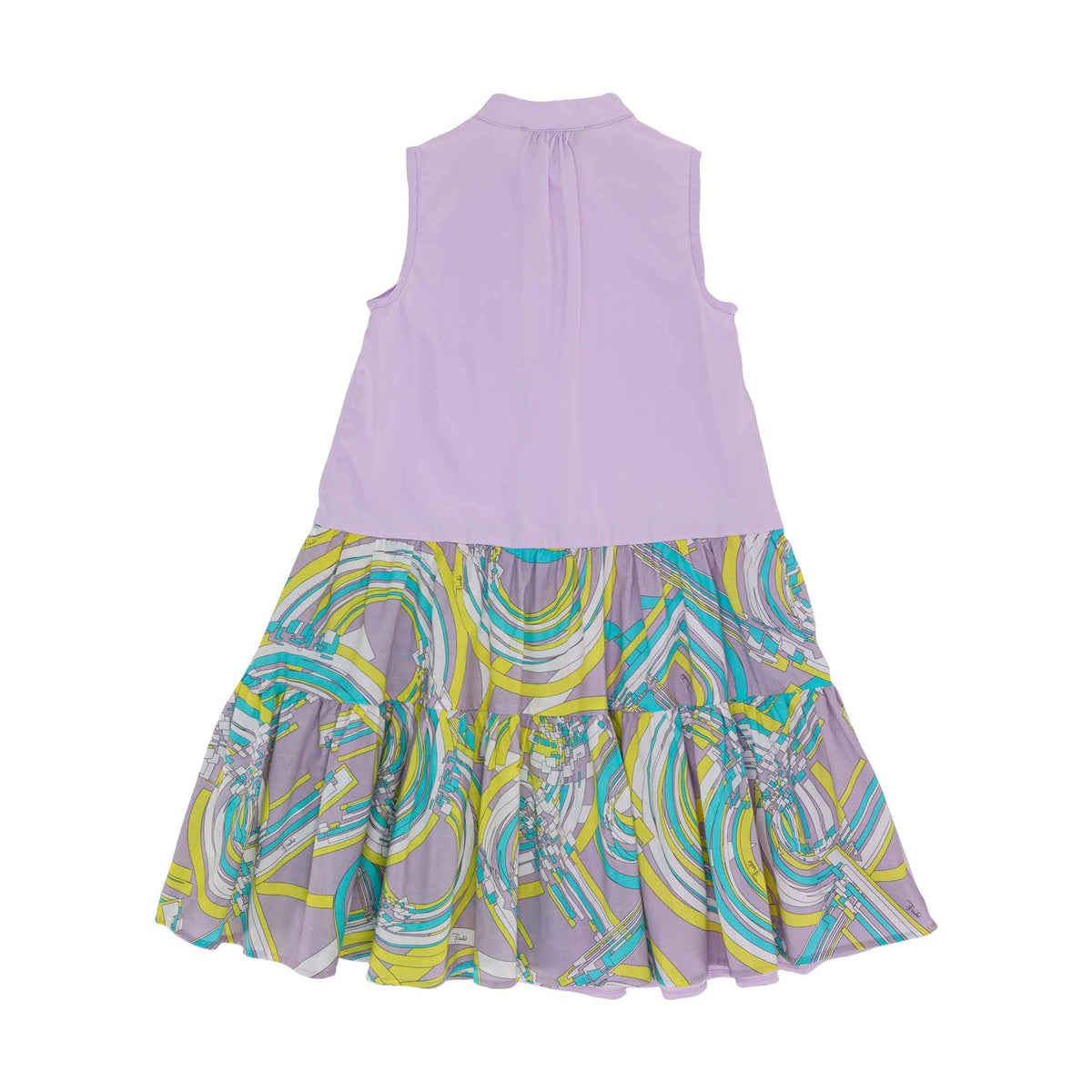 Emilio Pucci Abstract Print Lilac Dress SS22
