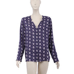 Hanro Sleep & Lounge Printed Long Sleeve Shirt