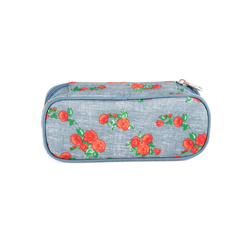 High Sierra Icon Slim Pencil Case denim Rose/Graphite Blue