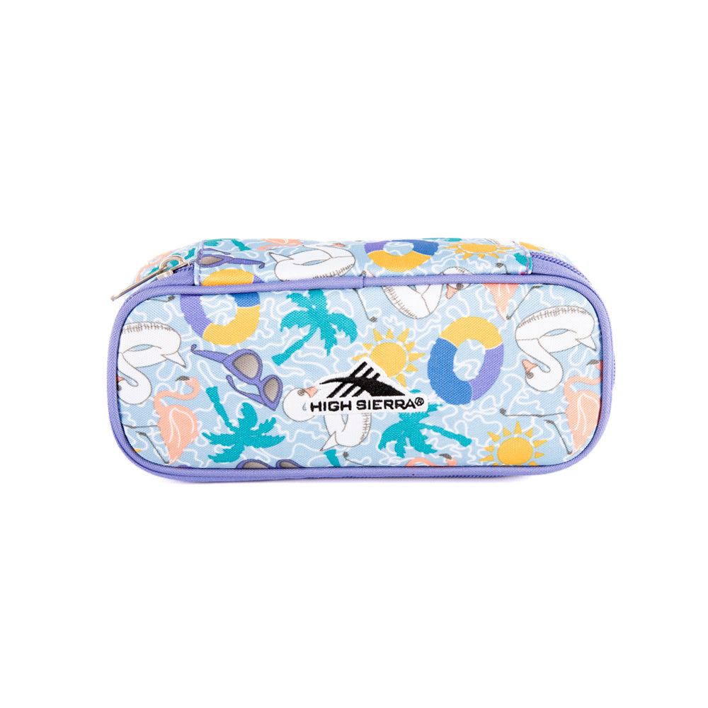 High Sierra Icon Slim Pencil Case Pool Party/Lavender