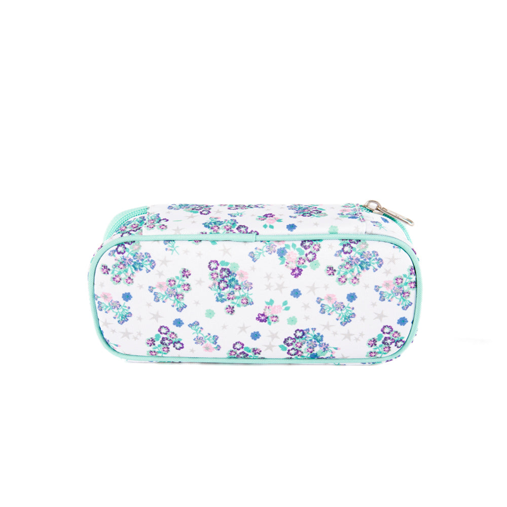 High Sierra Icon Slim Pencil Case Star Floral/Aquamarine