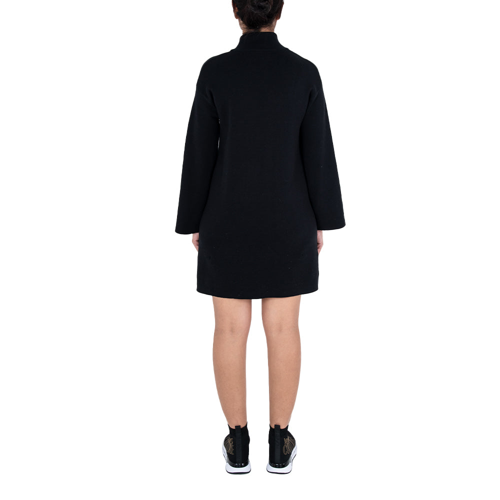 Ice Play Women's Black Knitted Dress