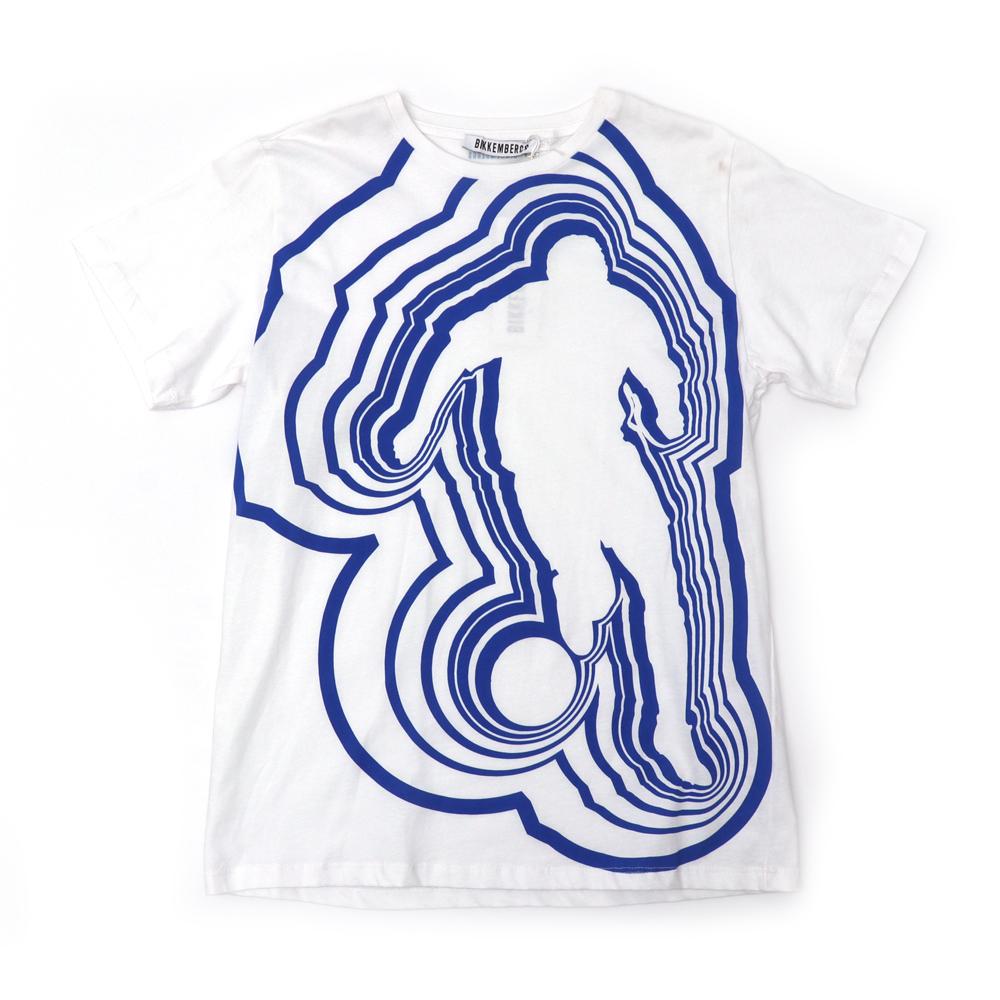 Bikkemberg White T-Shirt Size 16