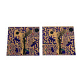 Sophia Nike Gold Maze Coasters Gold