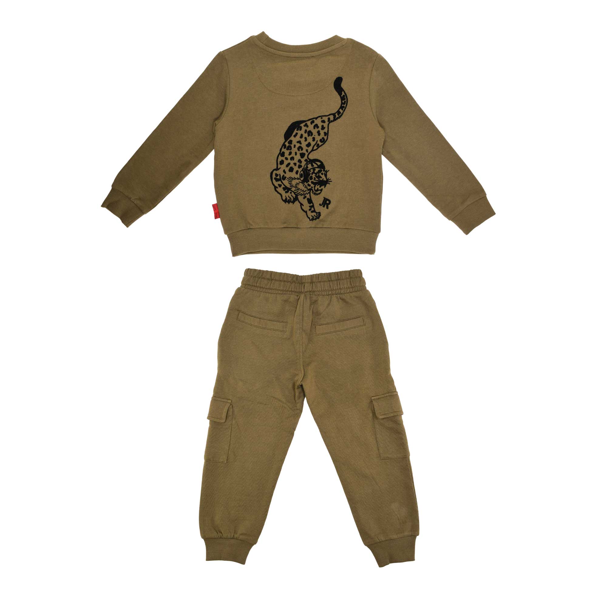 John Richmond Kids Military Green Jogging Suit