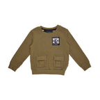 John Richmond Kids Military Green Jogging Suit