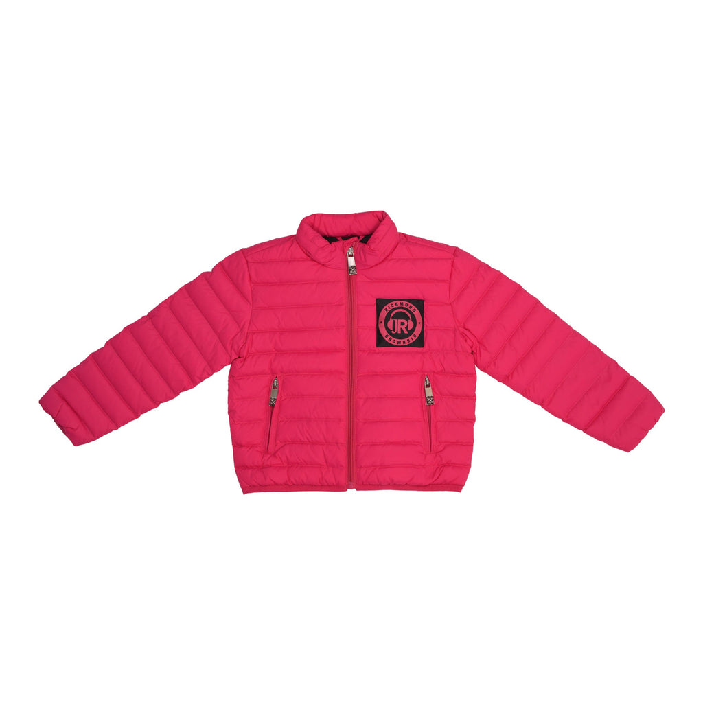 John Richmond Kids Girl's Down Jacket with Removable Hood