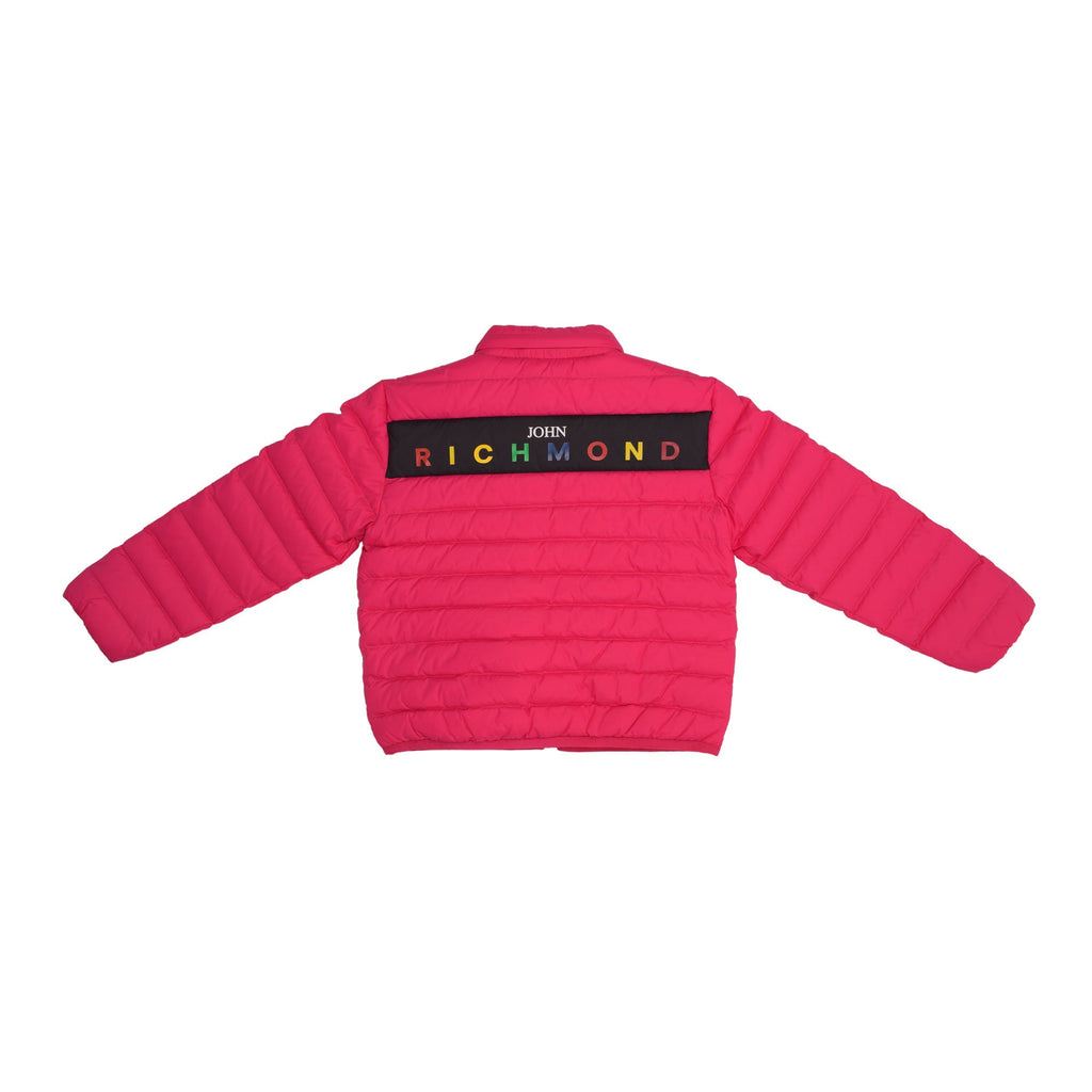 John Richmond Kids Girl's Down Jacket with Removable Hood