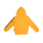 John Richmond Kids Boys Yellow Logo Hooded Sweatshirt