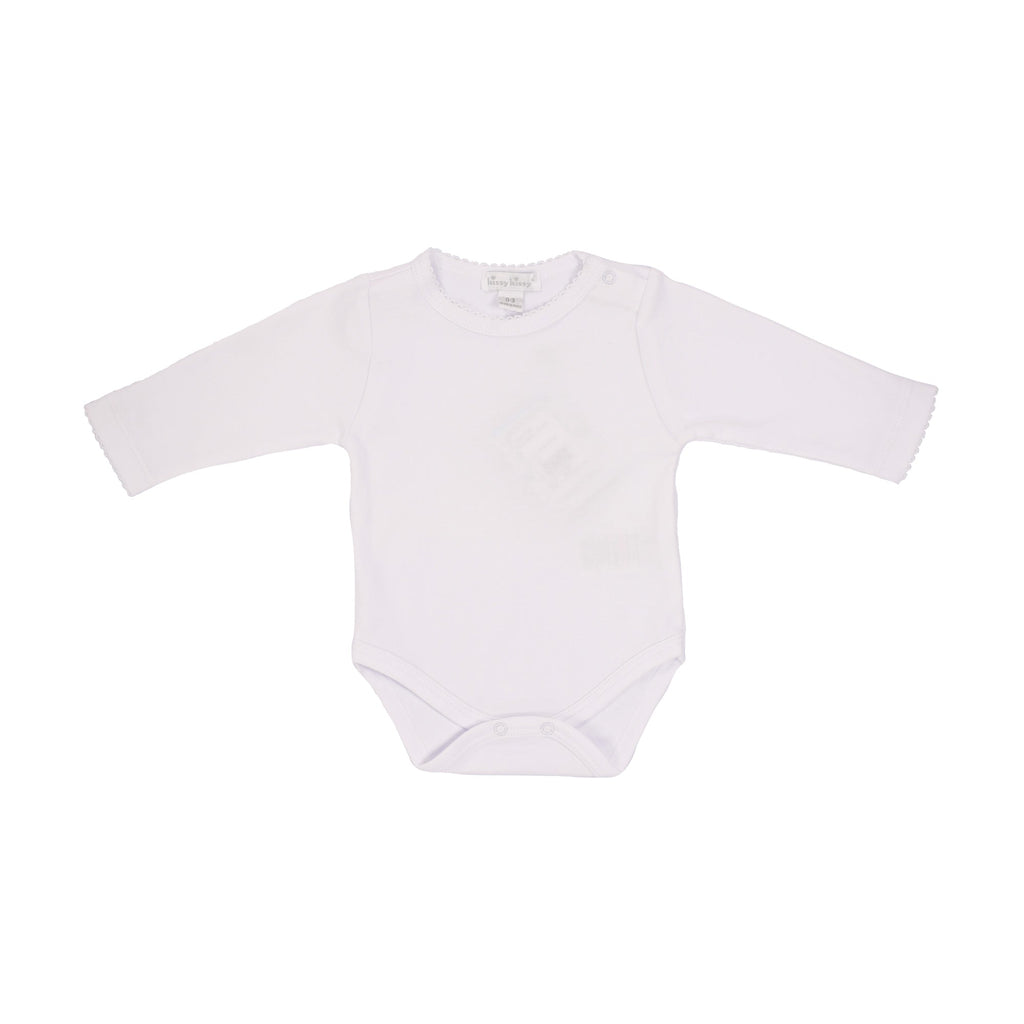 Kissy Kissy Classic White Bodysuit For Newborn Baby