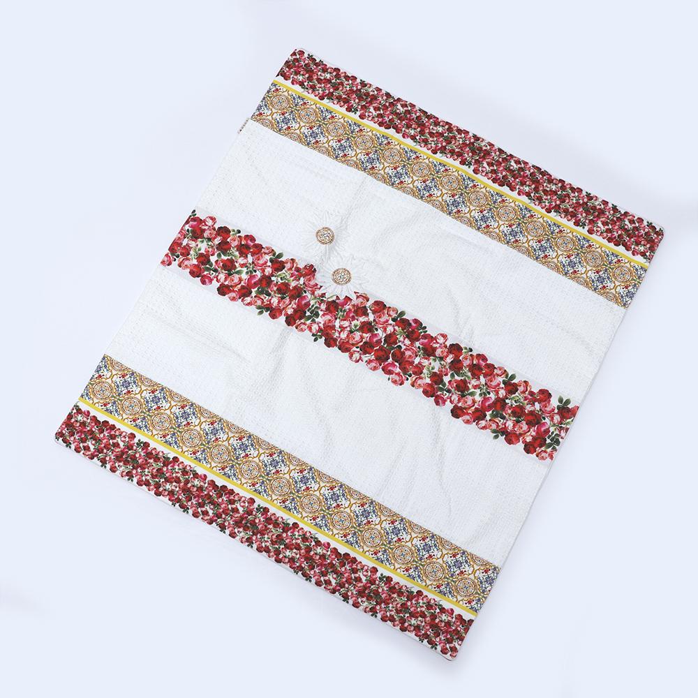 Loredana White Blanket One Size