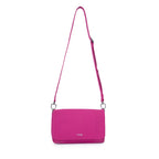 Lipault Plume Elegance Clutch Bag Medium Sweet Fuchsia Size Medium
