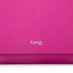 Lipault Plume Elegance Clutch Bag Medium Sweet Fuchsia Size Medium
