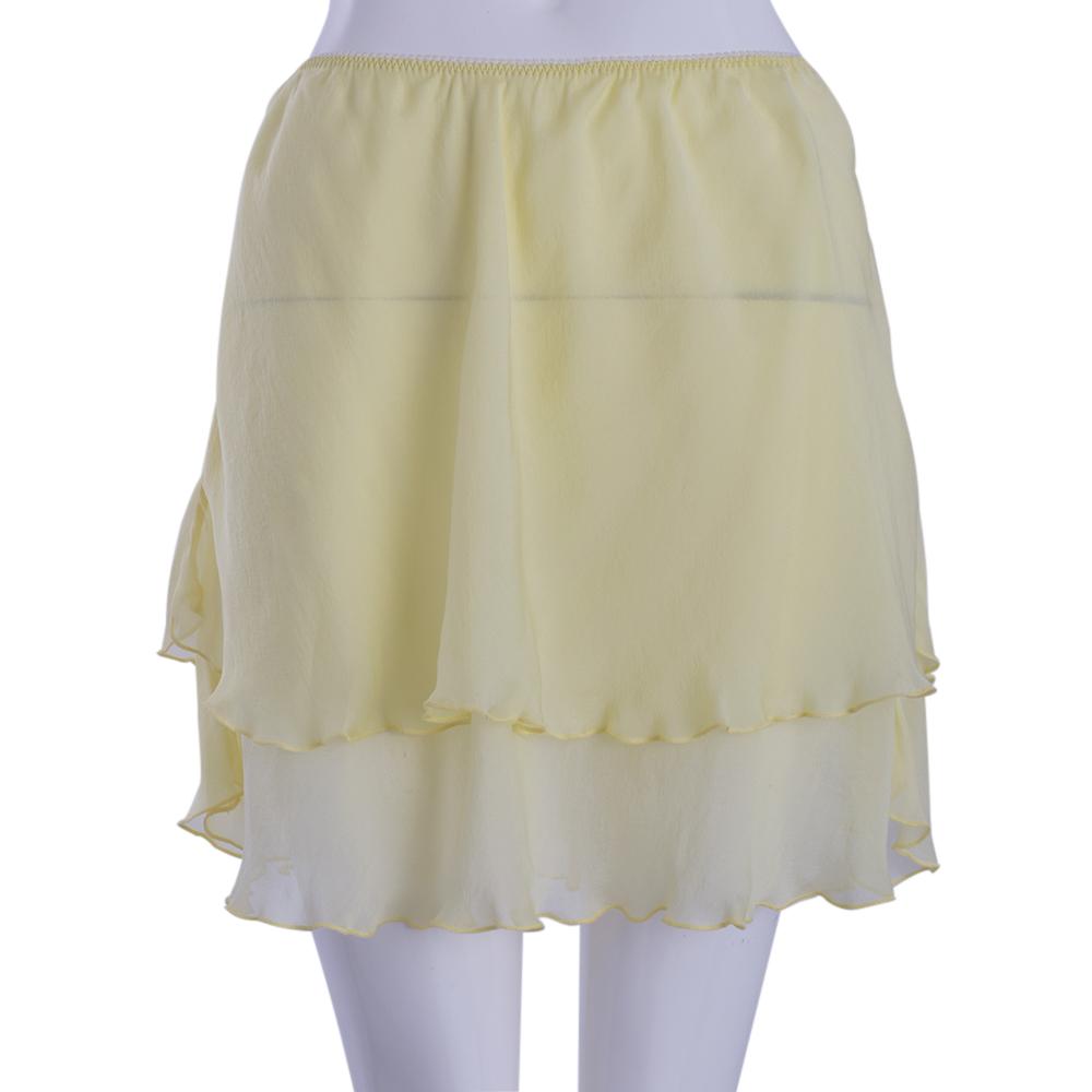 Lala Rose Nightwear Skirt Yellow Meium