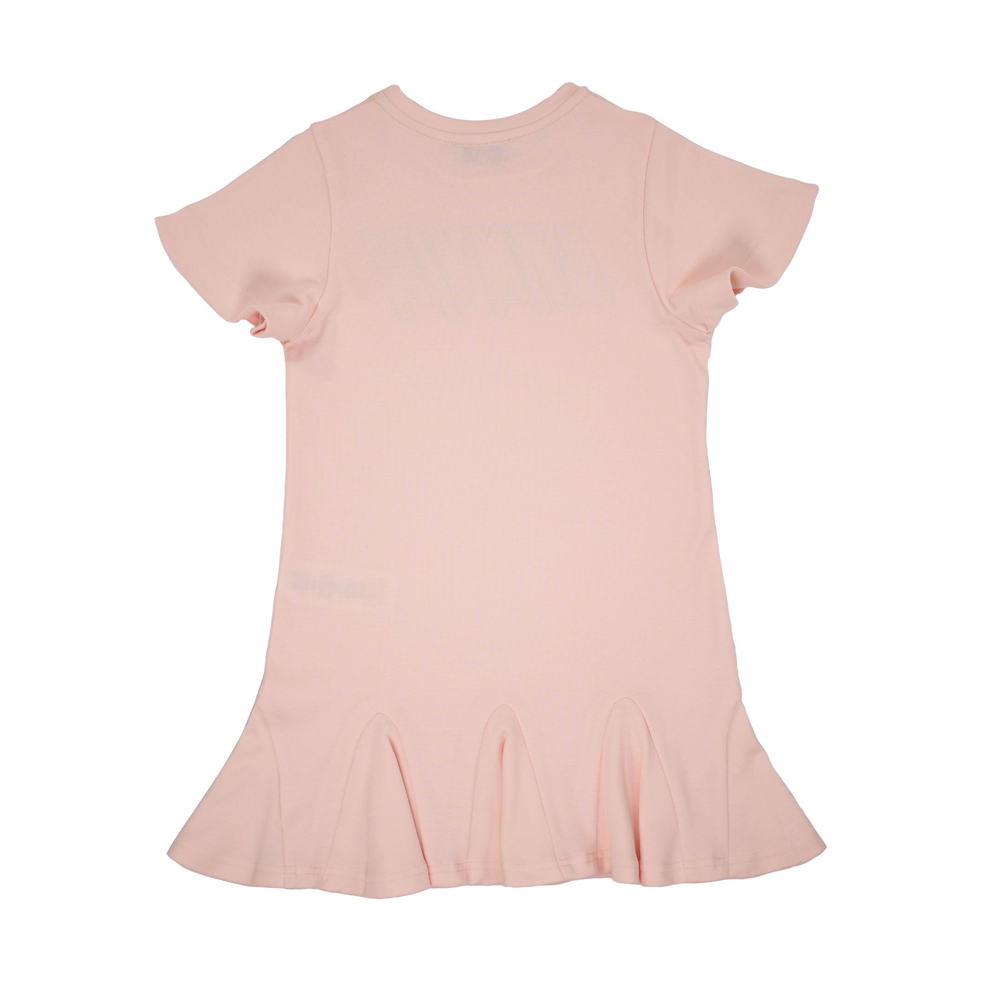 Lanvin Kids Tropical Applique Pink Dress