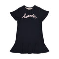 Lanvin Kids Tropical Applique Pink Dress