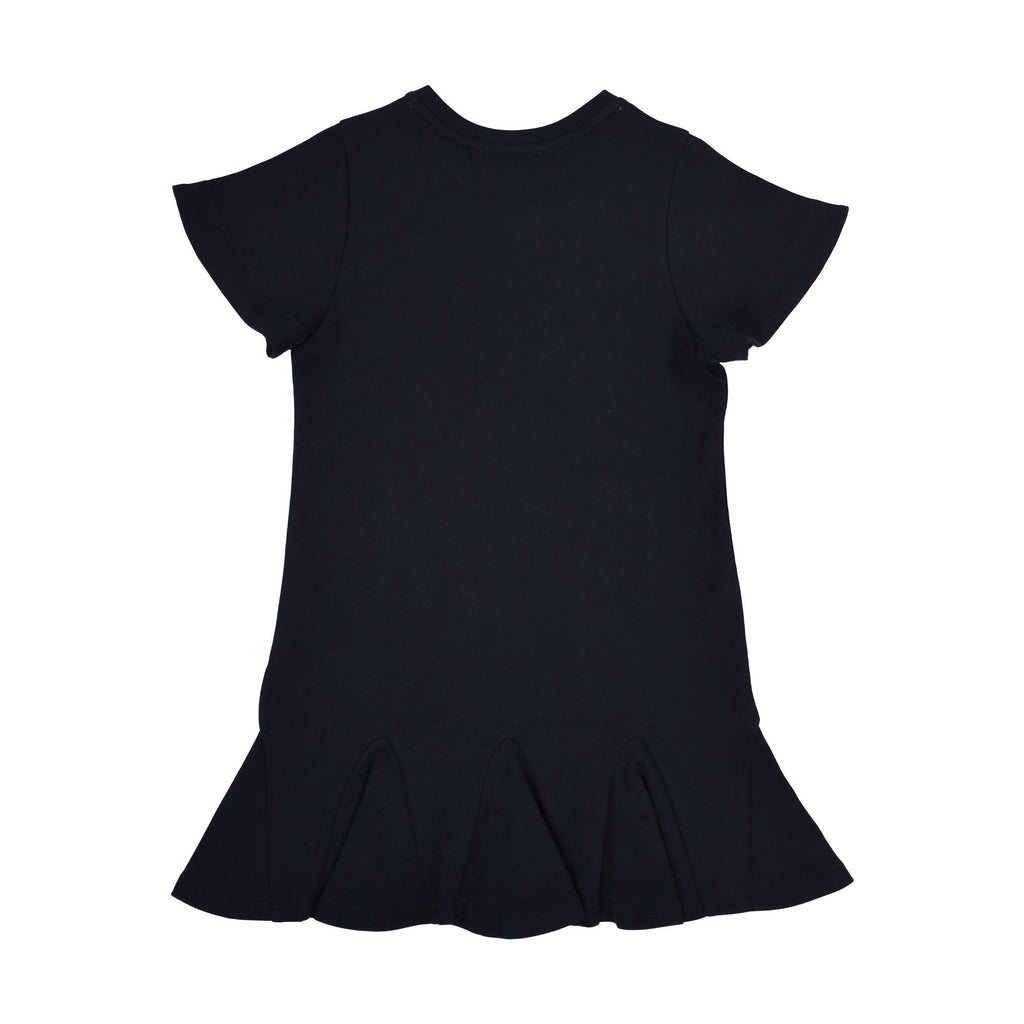 Lanvin Kids Tropical Applique Pink Dress