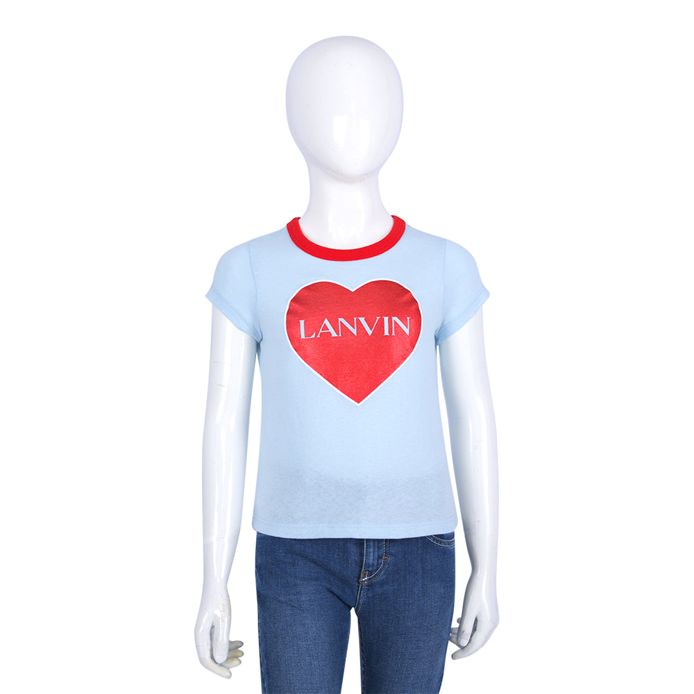 Lanvin Kids Blue T-Shirt