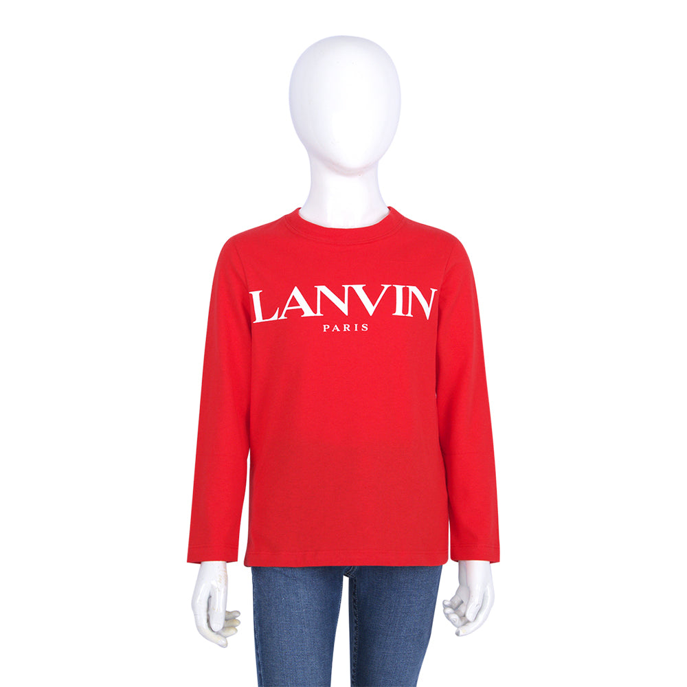 Lanvin Kids Multiples Color T-Shirt Ls