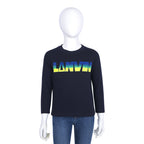 Lanvin Kids Navy T-Shirt Ls