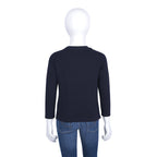 Lanvin Kids Navy T-Shirt Ls