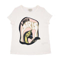 Lanvin Logo Print White T-Shirt For Kids SS22