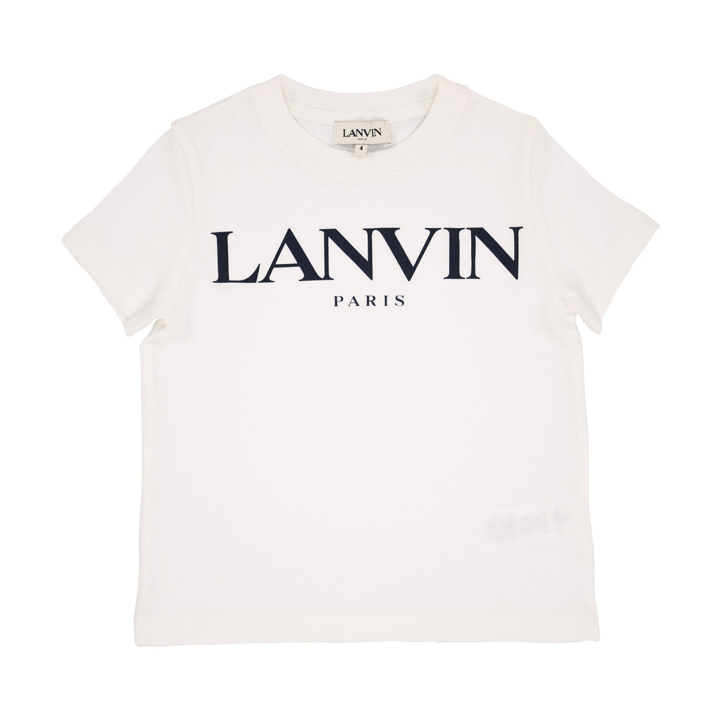 Lanvin Kids Logo Print T-Shirt SS22