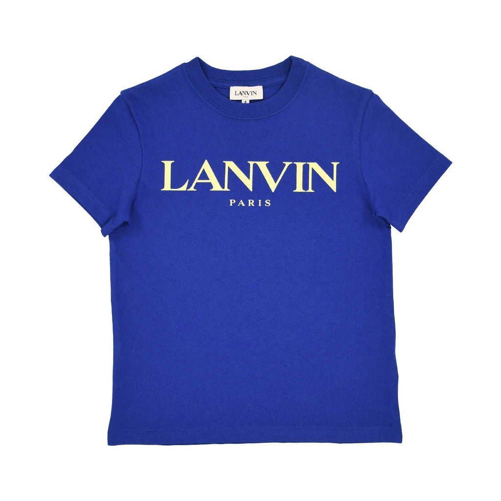 Lanvin Kids Logo Print T-Shirt SS22