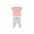 Moschino White Toy Kindies Set T-Shirt & Leggings