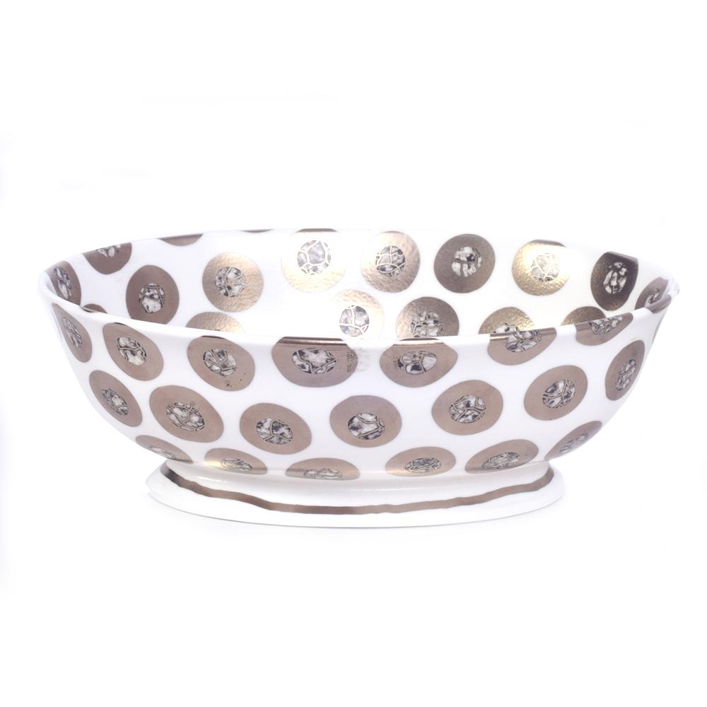 Michael Wainwright Tempio Luna Plat Oval Service Bowl
