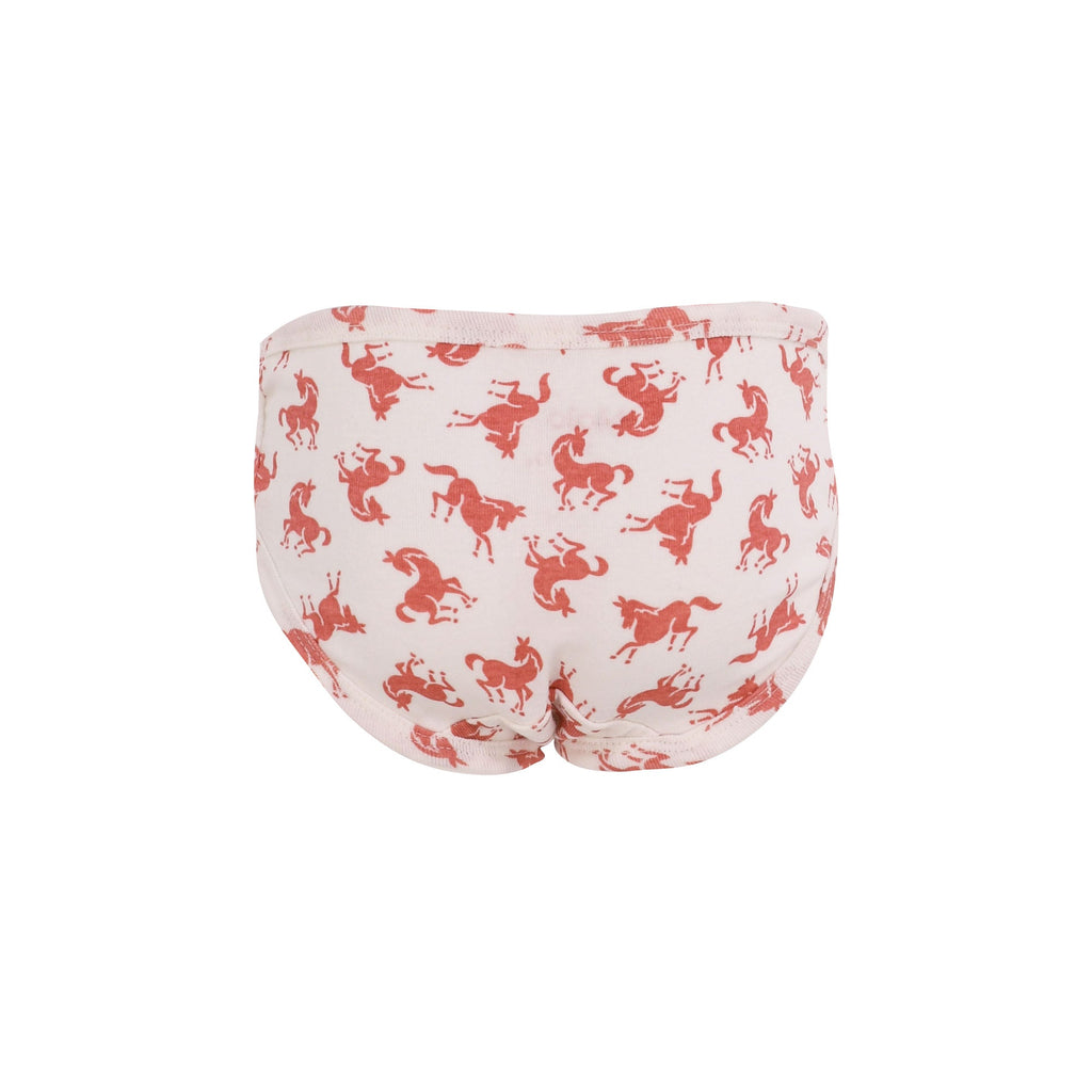  Molo Bolso Kids Girl's Horse Print Underwear Set