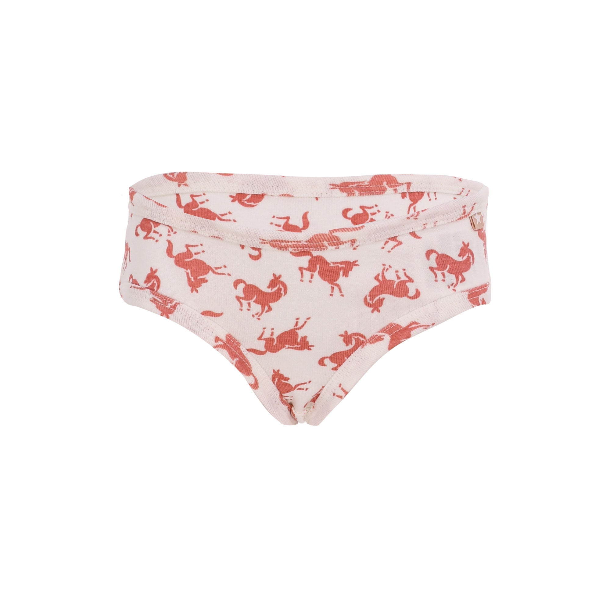  Molo Bolso Kids Girl's Horse Print Underwear Set