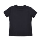 Moschino Kids Teen Logo Print Black T-Shirt and Short Set